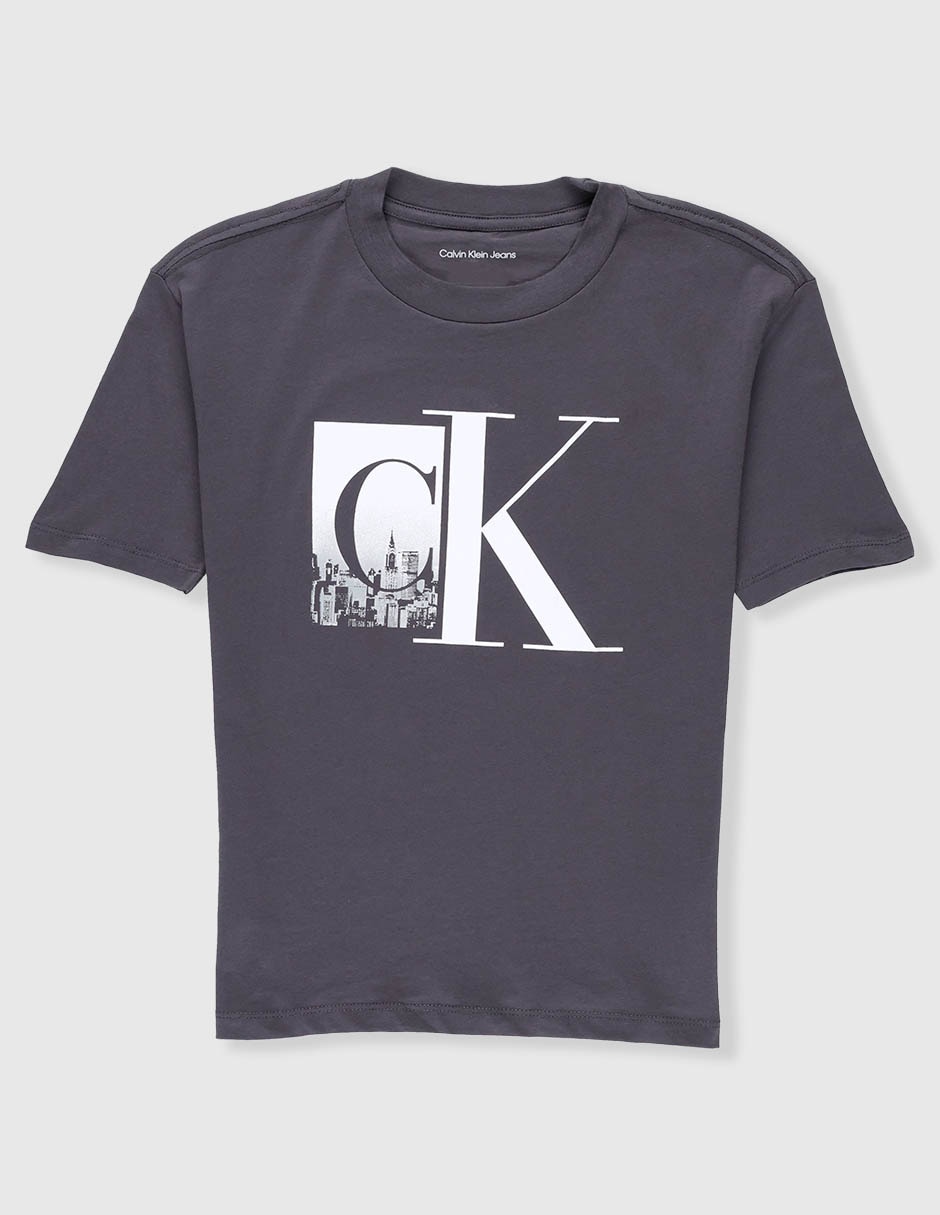 Playera Calvin Klein manga corta para niño
