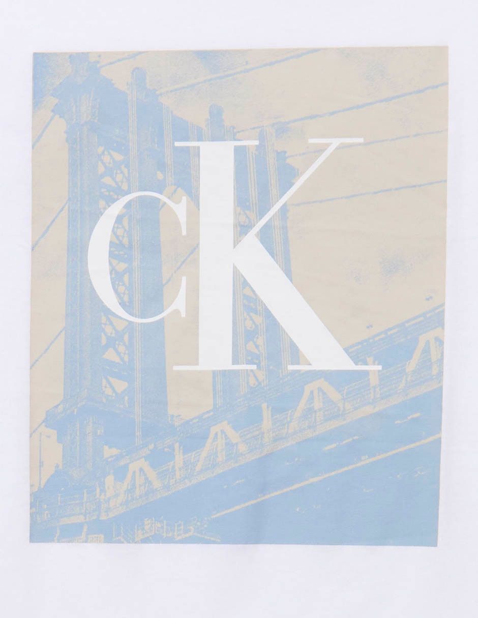 Playera Calvin Klein Jeans Boys manga corta para niño
