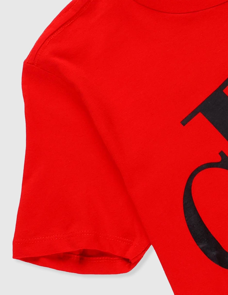 Playera Calvin Klein manga corta para niño
