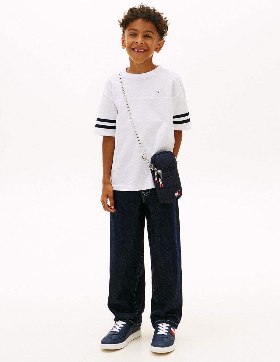 Playera Tommy manga corta para niño