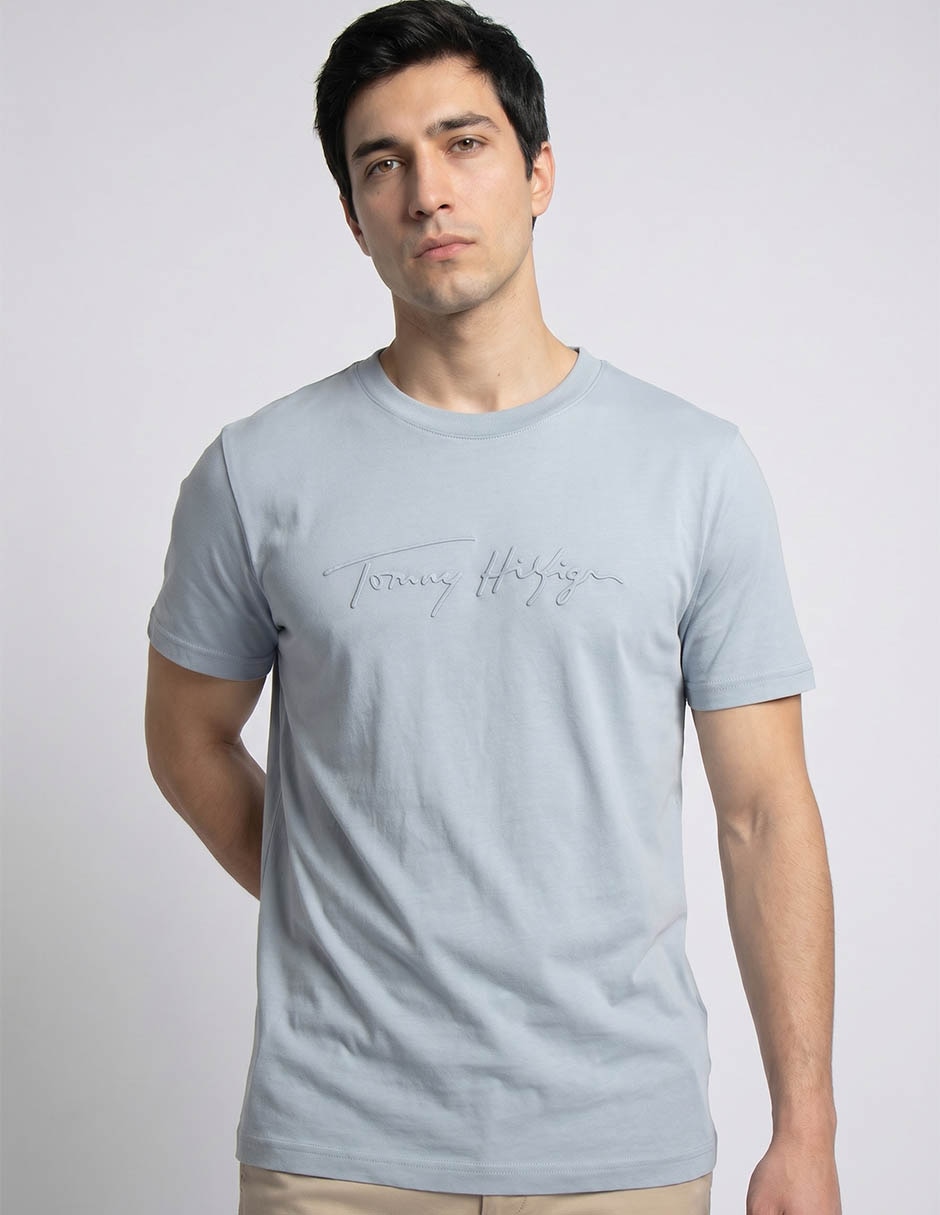 Playera tommy hilfiger manga corta para niño