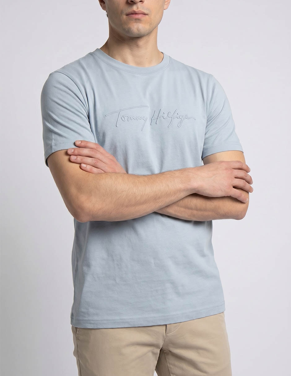 Playera tommy hilfiger manga corta para niño