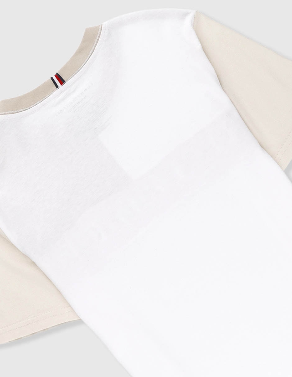 Playera tommy manga corta para niño