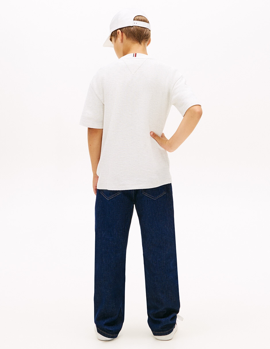 Playera Tommy manga corta para niño