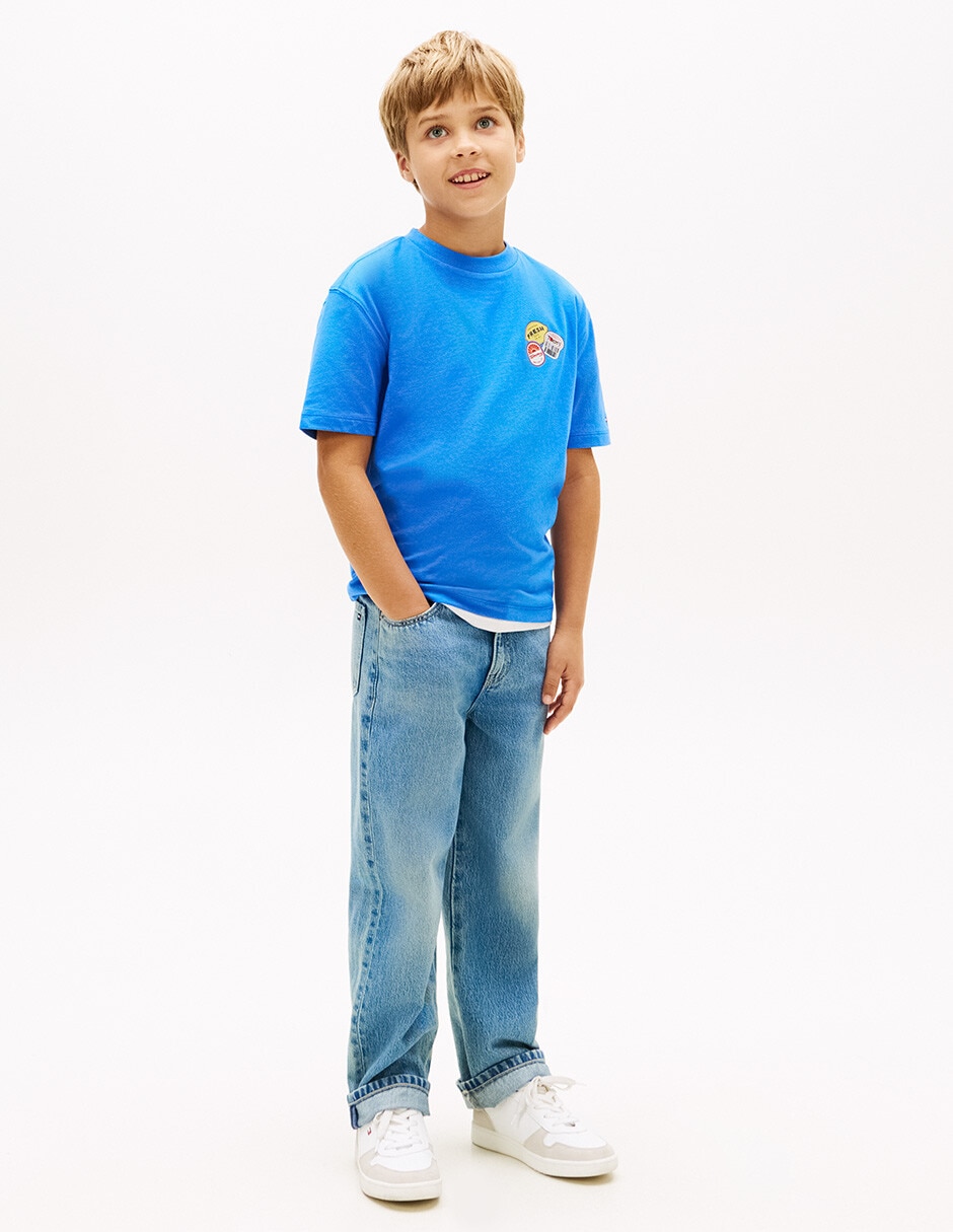 Playera Tommy Hilfiger manga corta para niño