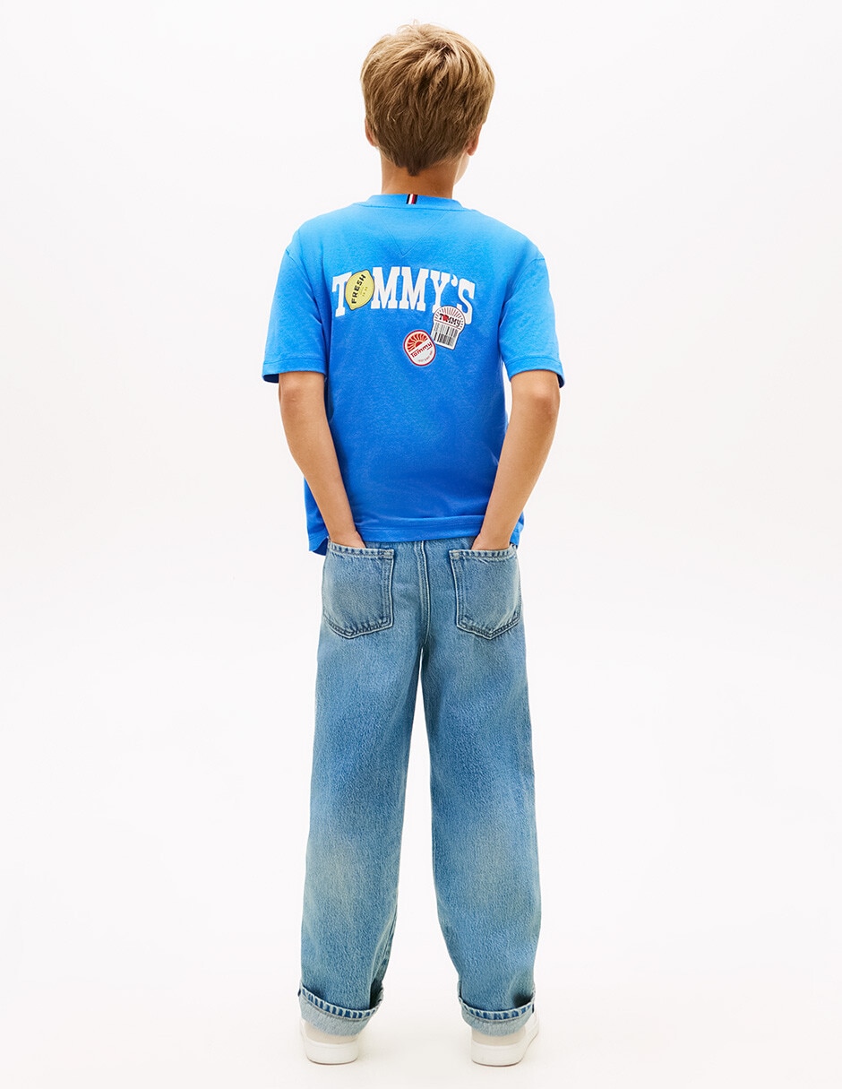 Playera Tommy Hilfiger manga corta para niño