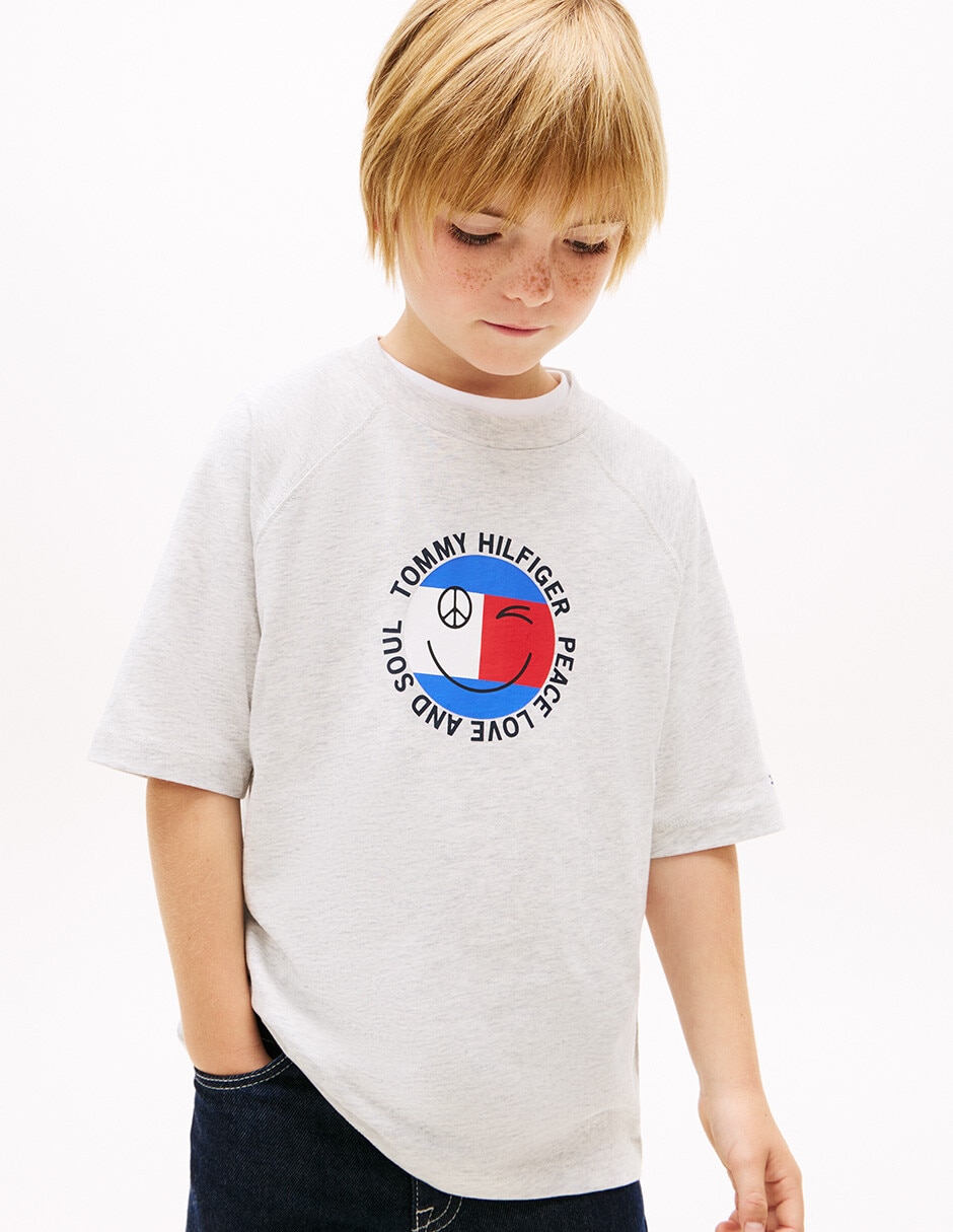 Playera Hilfiger manga corta para niño