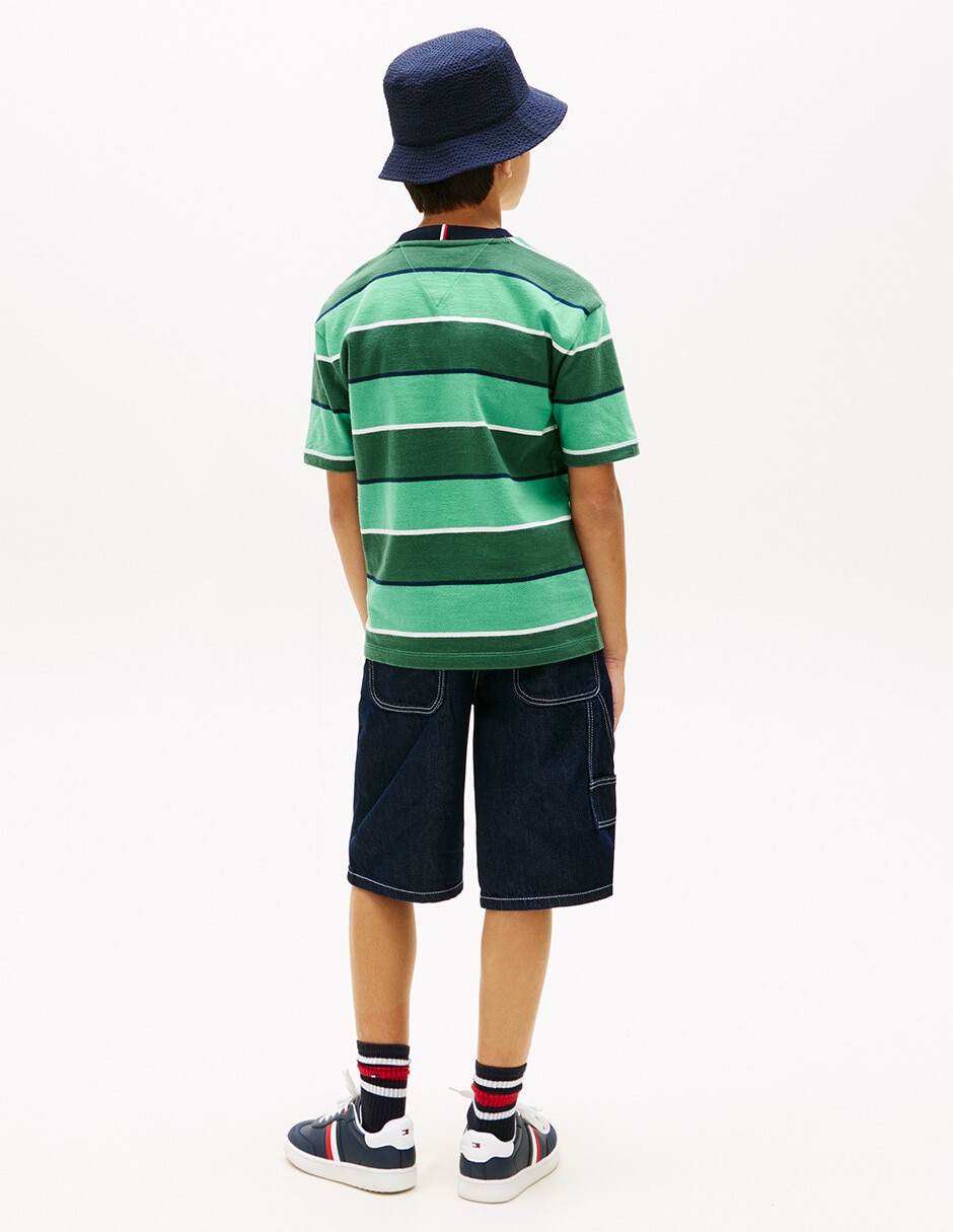 Playera Tommy manga corta para niño