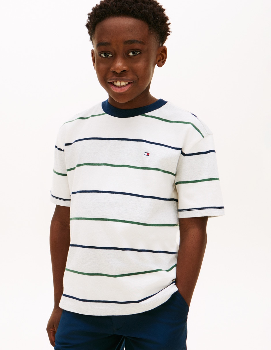 Playera Tommy manga corta para niño