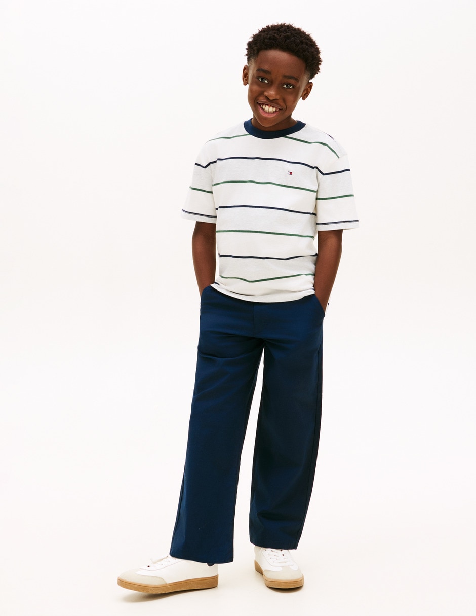 Playera Tommy manga corta para niño