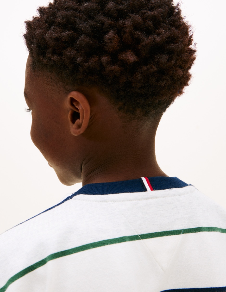Playera Tommy manga corta para niño