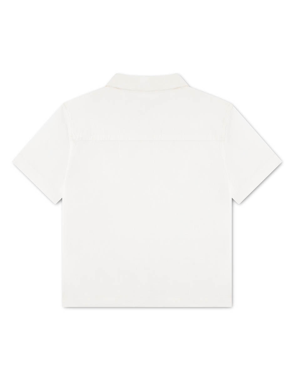 Camisa casual Abercrombie & Fitch de algodón manga corta para niño