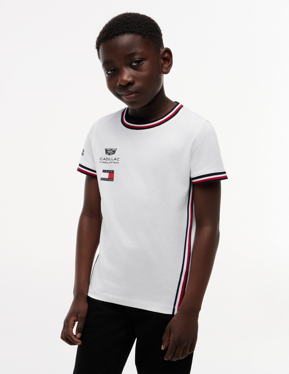 Playera Fórmula 1 Cadillac F1 Réplica manga corta para niño