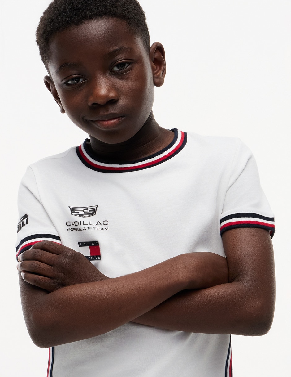 Playera Fórmula 1 Cadillac F1 Réplica manga corta para niño 4