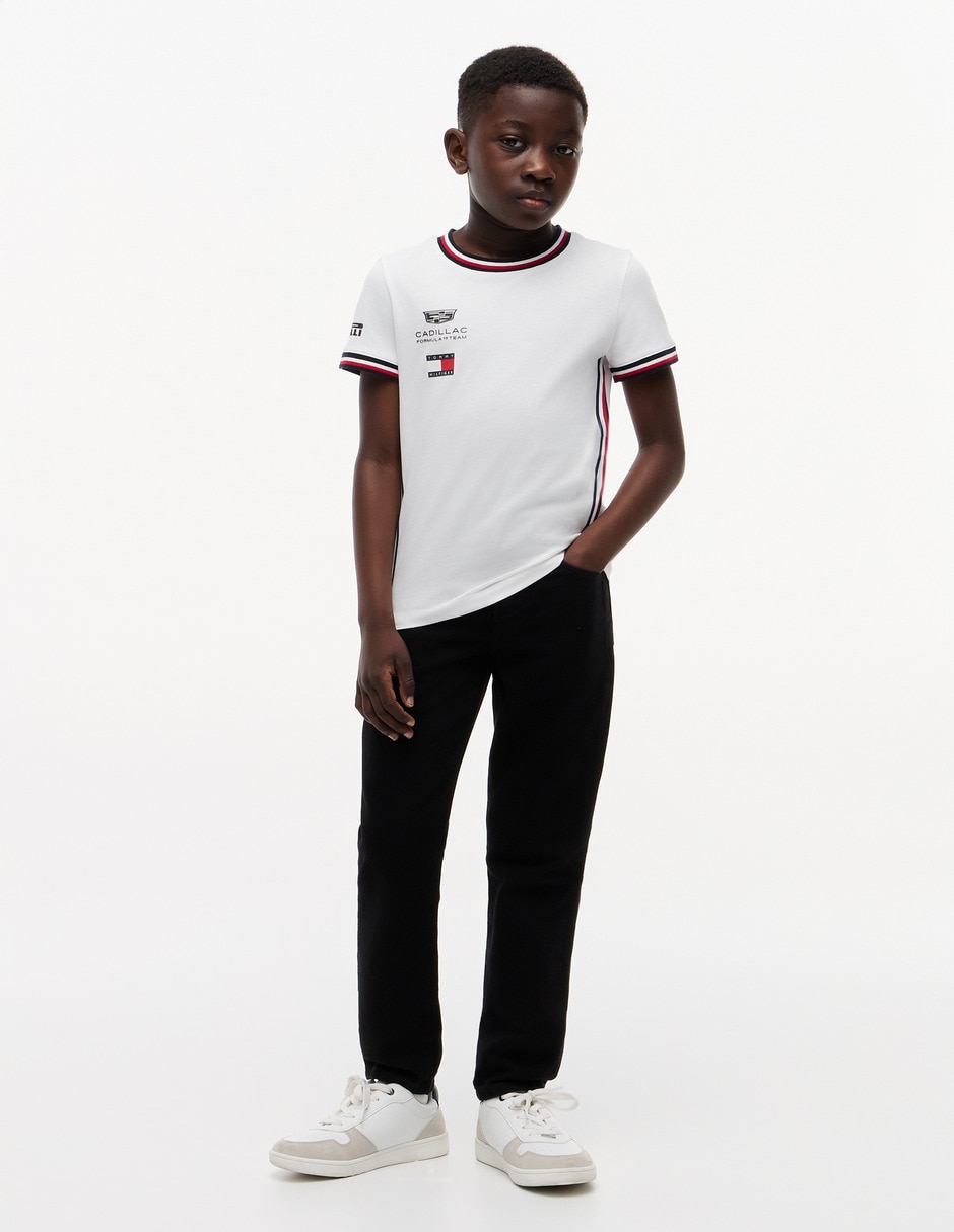 Playera Fórmula 1 Cadillac F1 Réplica manga corta para niño 3