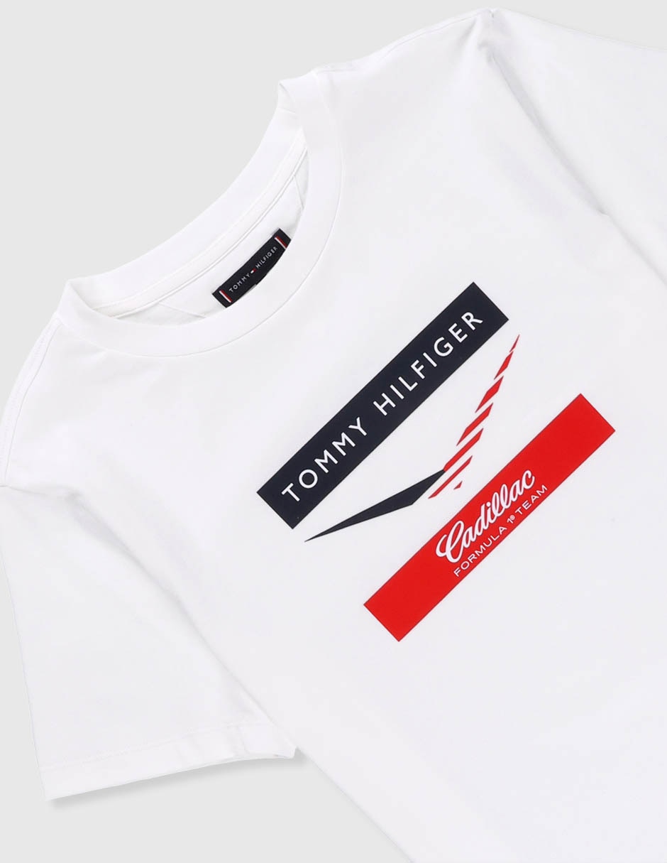 Playera Fórmula 1 Cadillac F1 Chevron manga corta para niño 3