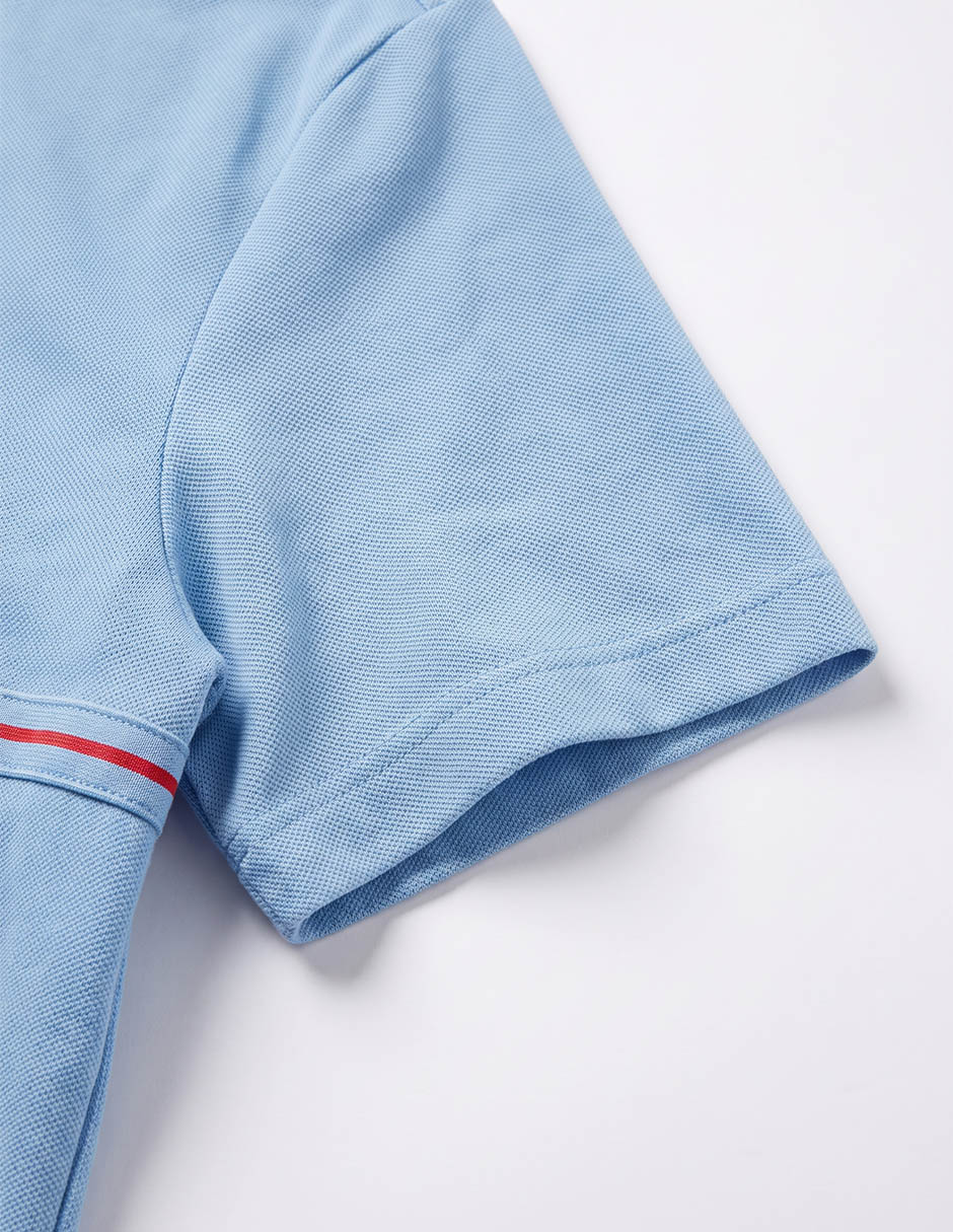 Playera tipo polo Lacoste de algodón para niño