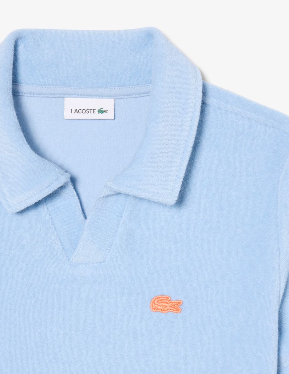 Playera tipo polo de algodón para niño 4