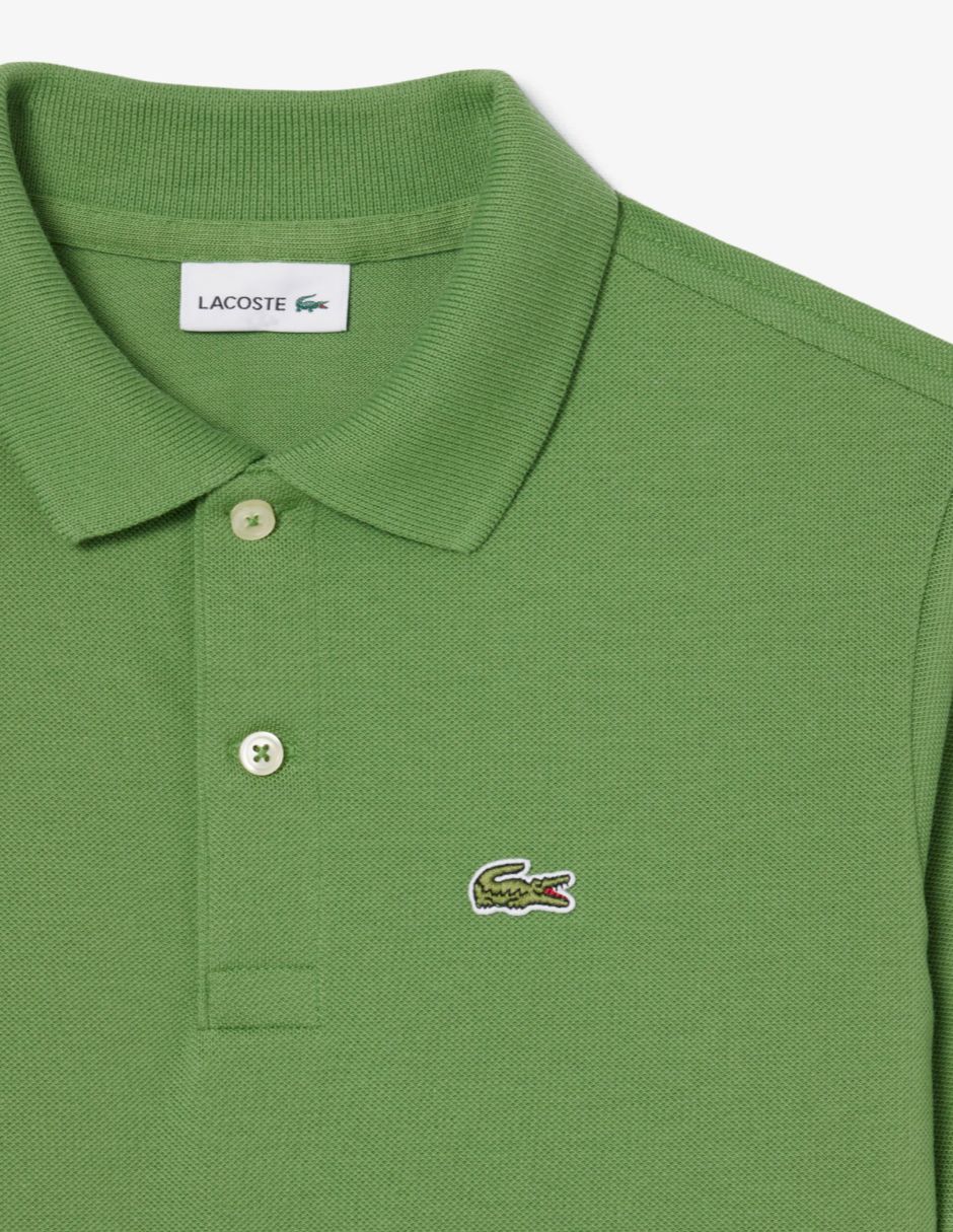 Playera tipo polo Lacoste Core de algodón para niño