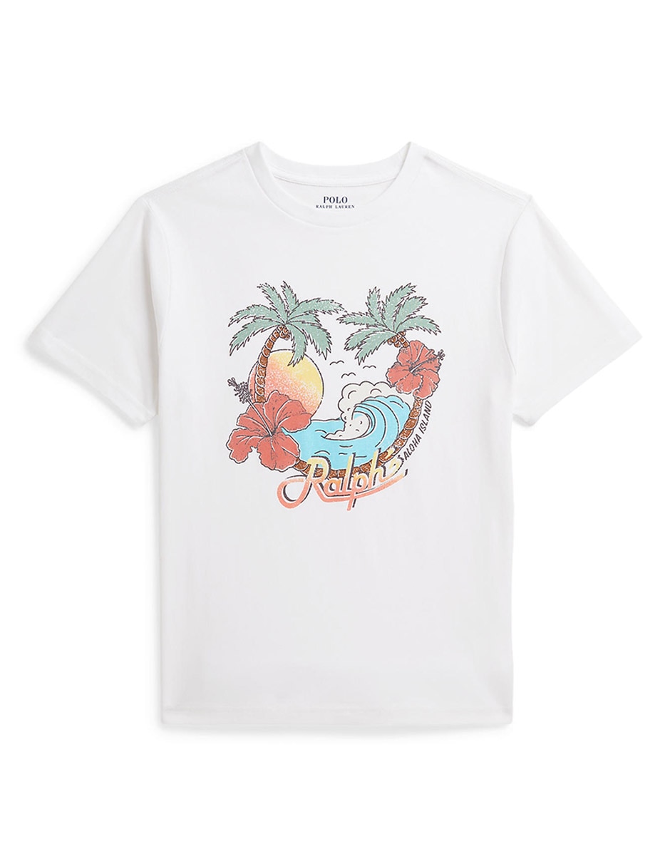 Playera manga corta para niño Playera manga corta para niño