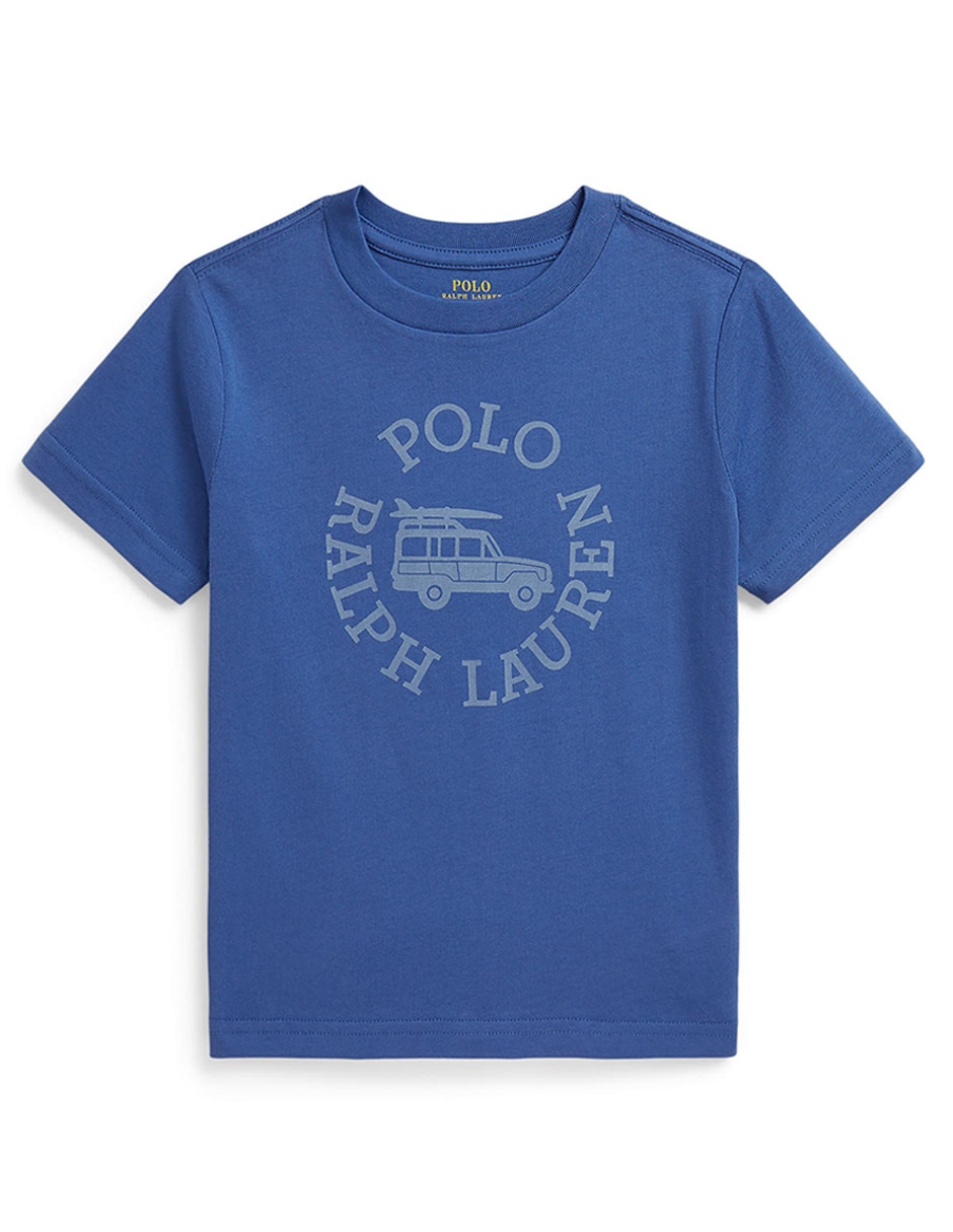 Playera manga corta para niño