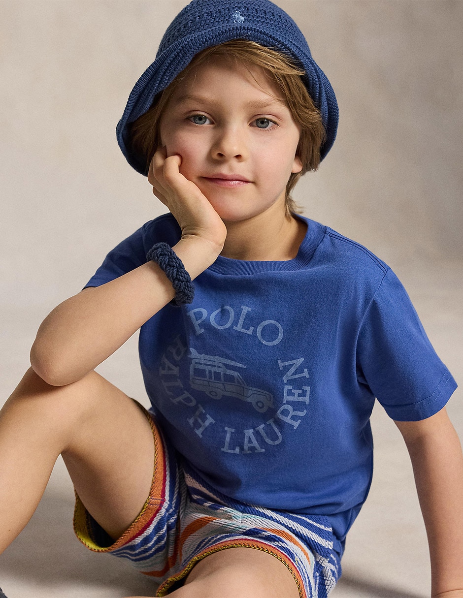 Playera Polo Ralph Lauren manga corta para niño
