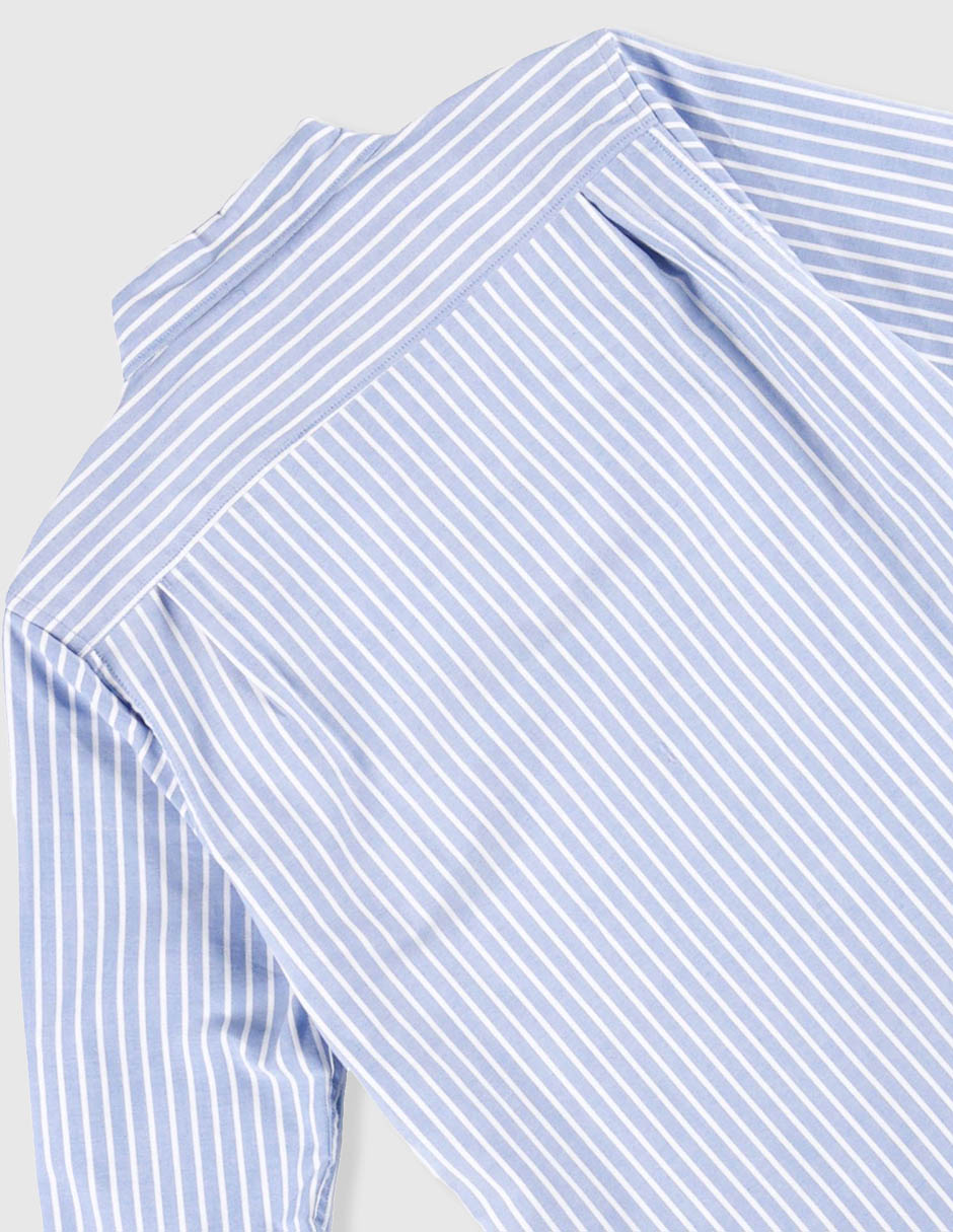 Camisa casual moda de algodón manga larga para niños grandes niño 5