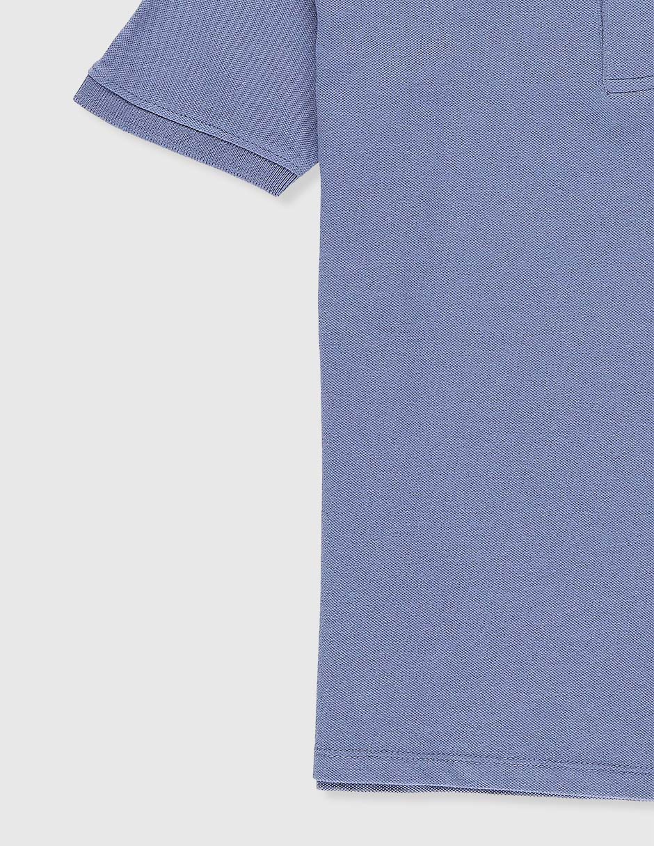 Playera tipo polo Calvin Klein de algodón para niño