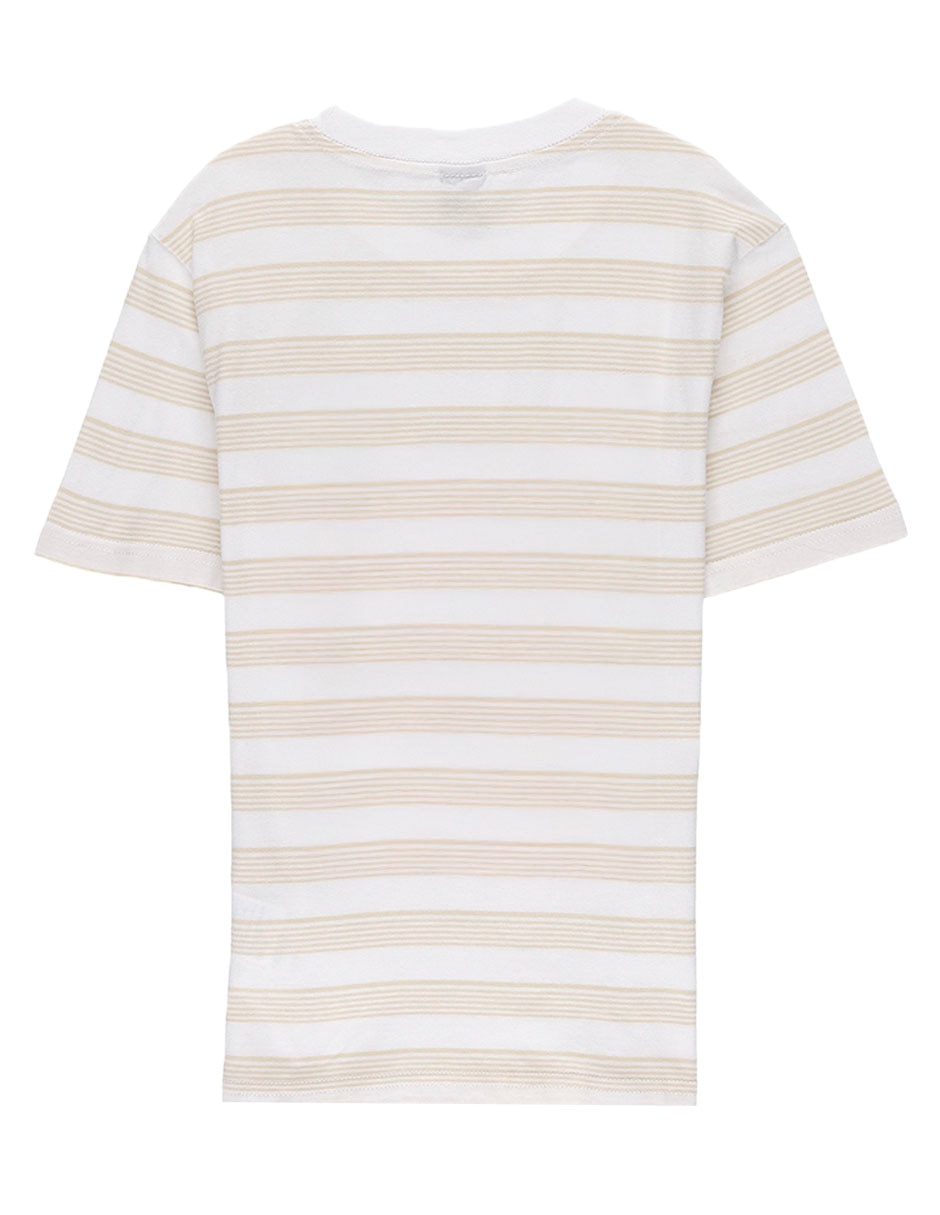 Playera Nautica manga corta para niño