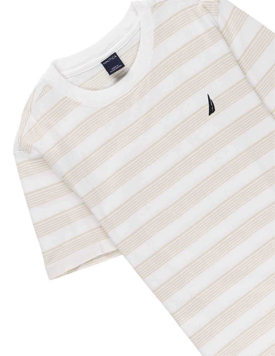 Playera Nautica manga corta para niño