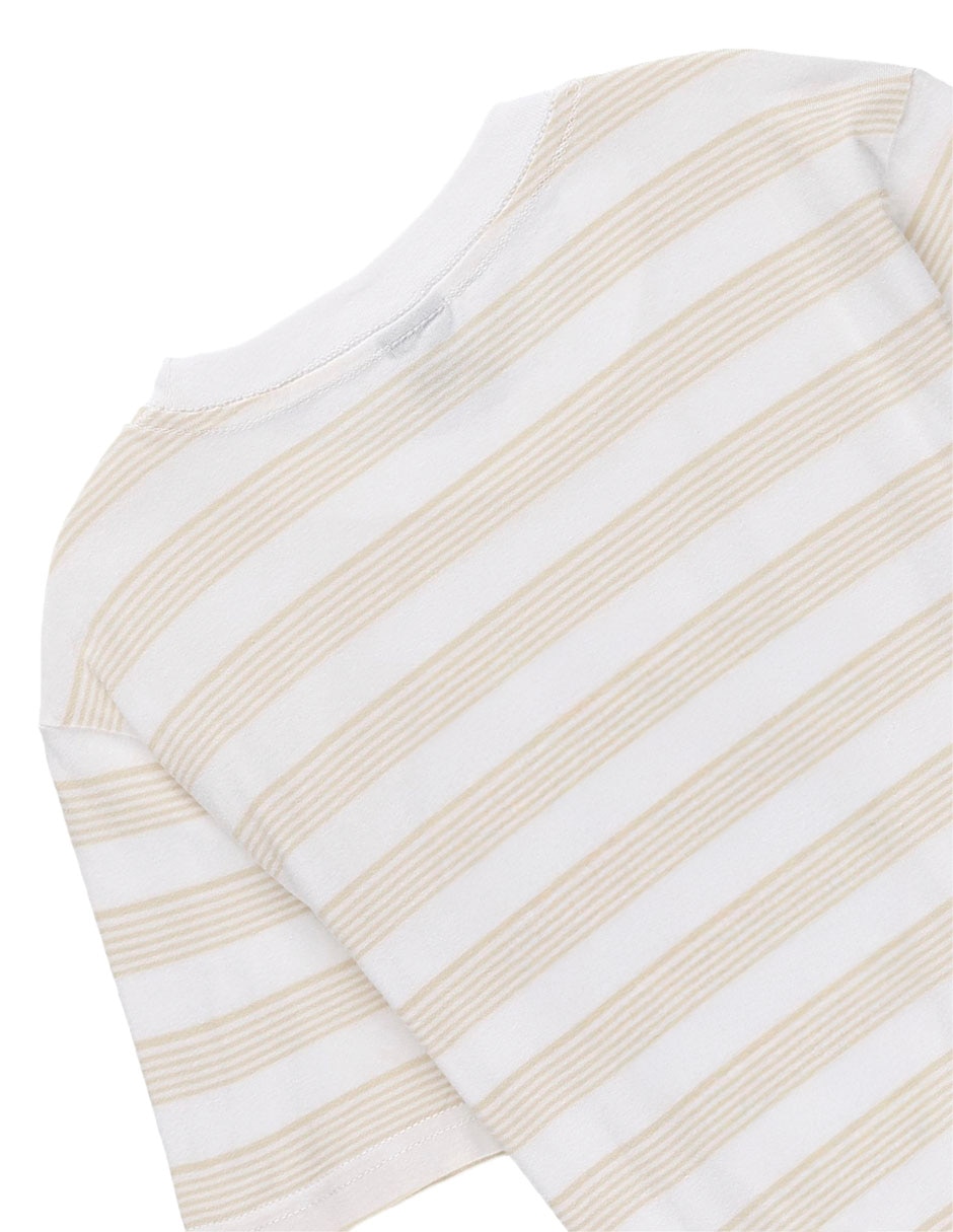 Playera Nautica manga corta para niño