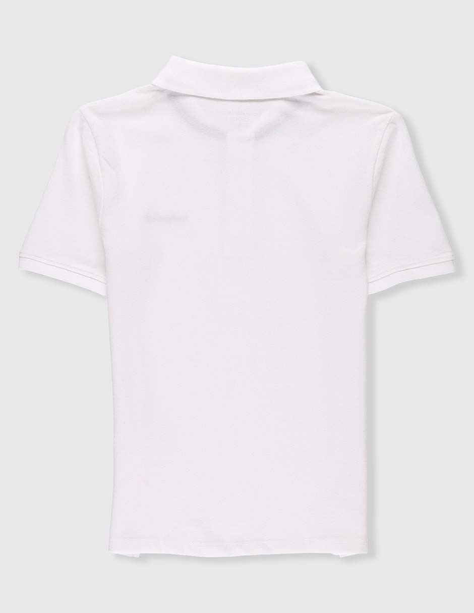 Playera tipo polo de algodón para niño 5