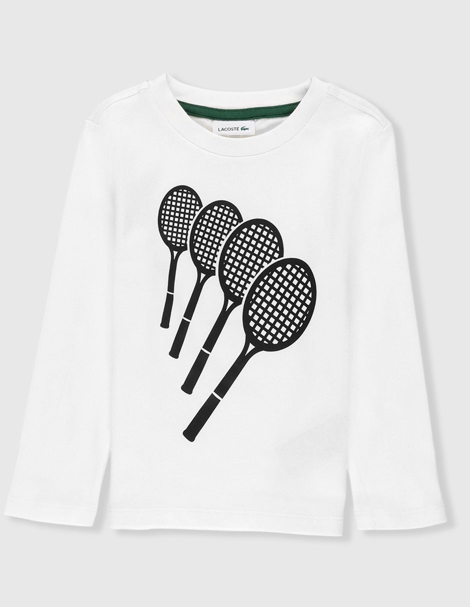 Playera 546 - rotation 1 manga larga para niño