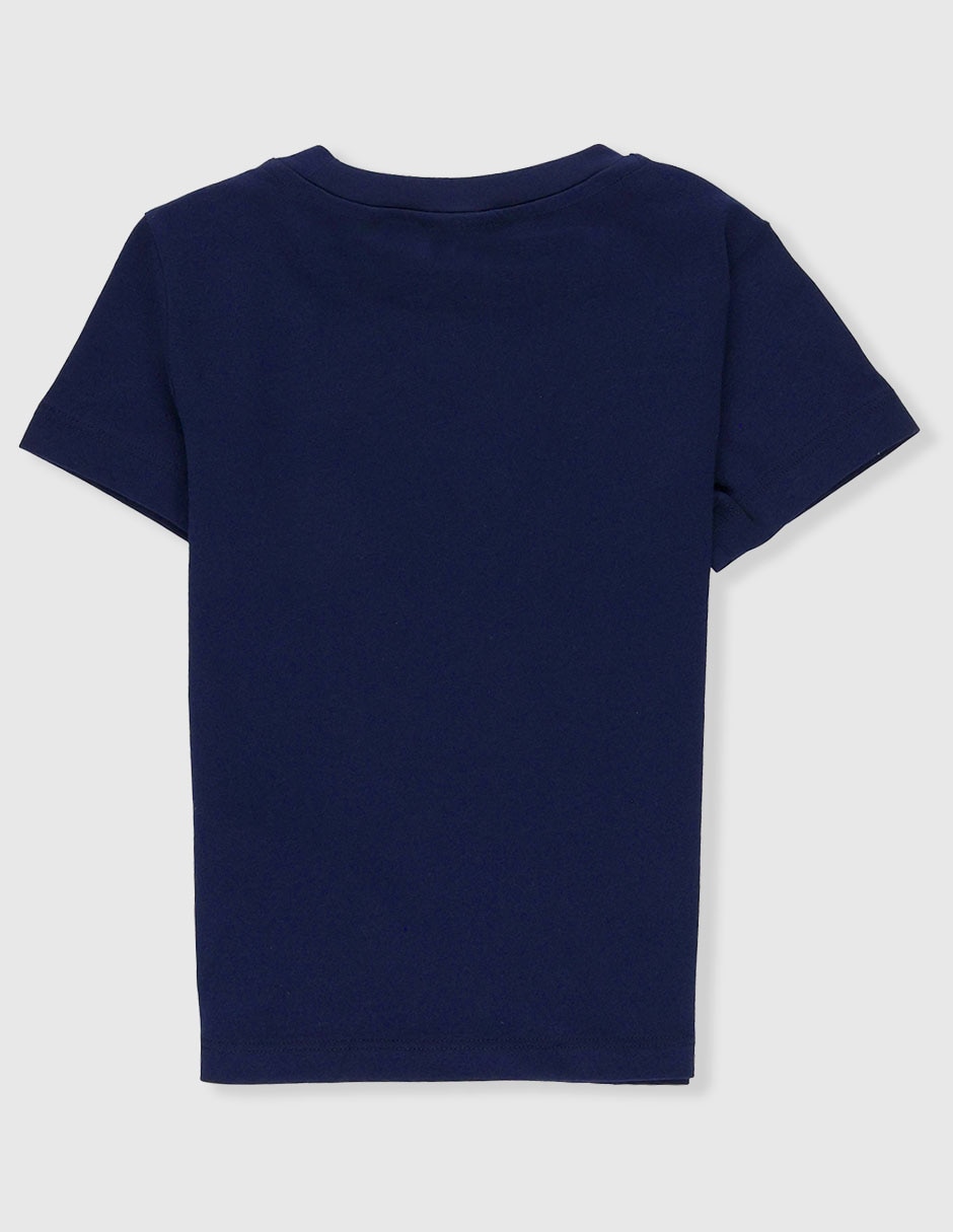 Playera lacoste 544 - core manga corta para niño