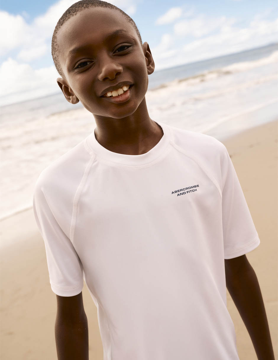 Playera manga corta para niño
