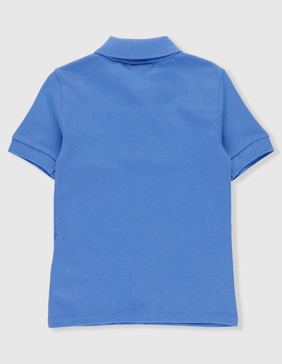 Playera tipo polo Lacoste de algodón para niño