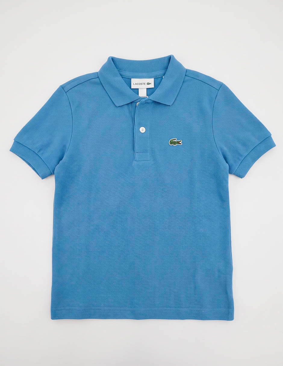Playera tipo polo de algodón para niño 3
