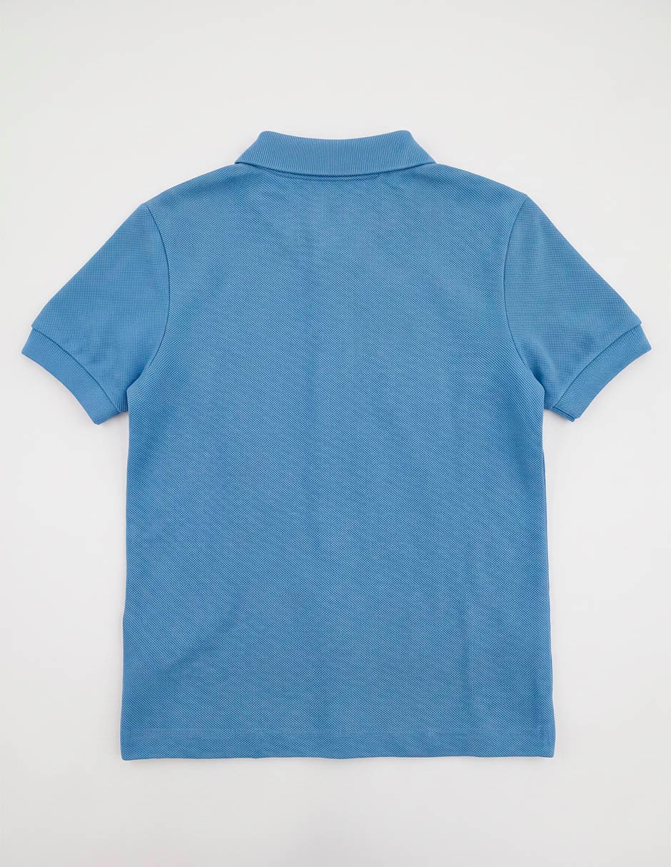 Playera tipo polo de algodón para niño 4