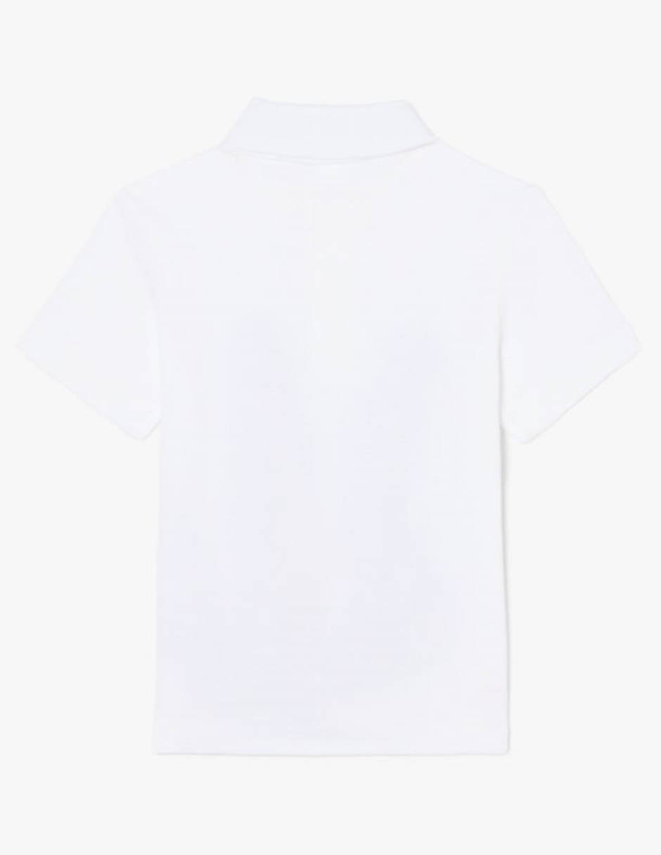 Playera tipo polo de algodón para niño 7