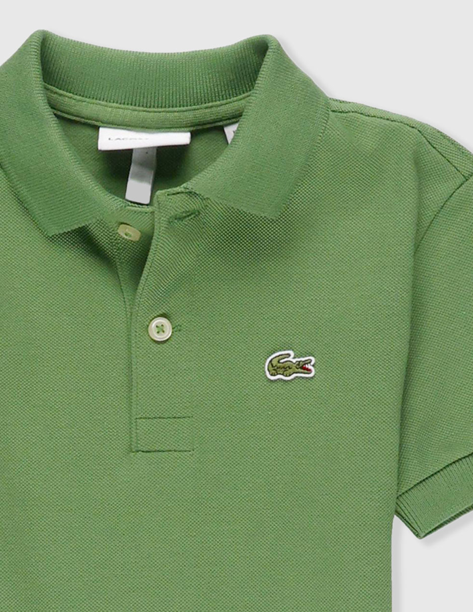 Playera tipo polo de algodón para niño 2