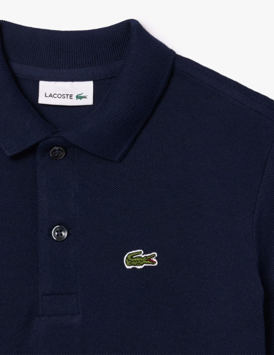 Playera tipo polo de algodón para niño 3