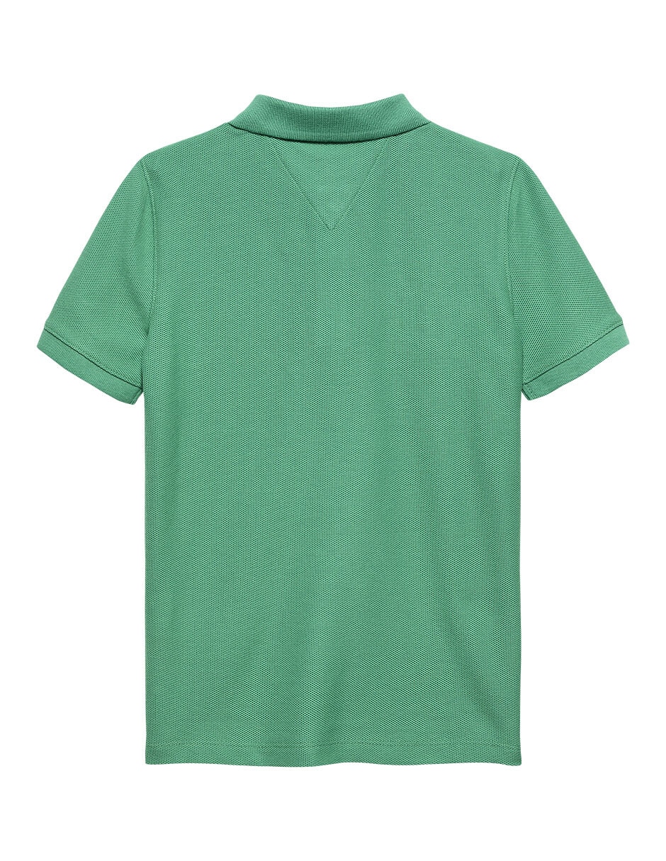 Playera tipo polo Hilfiger de algodón para niño 4