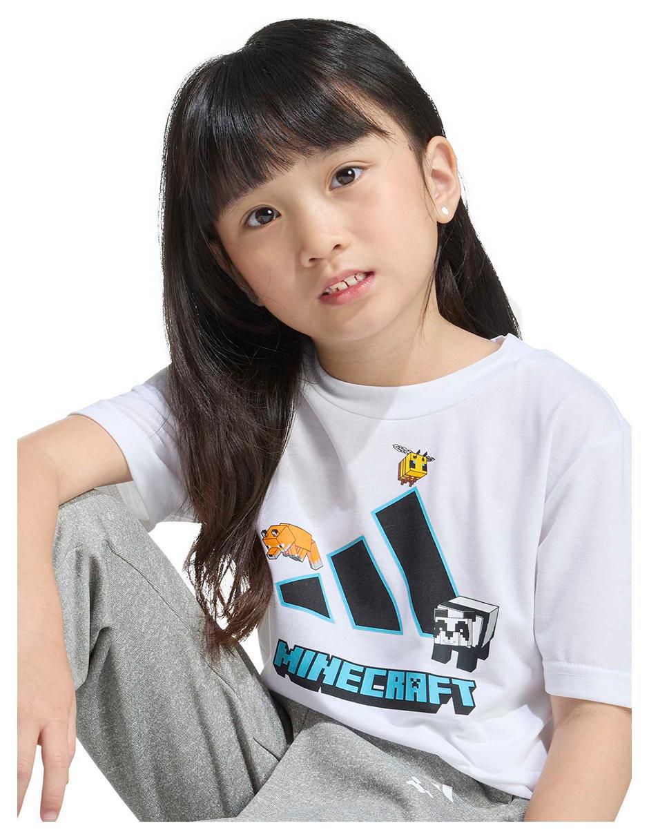 Playera Minecraft manga corta infantil 6