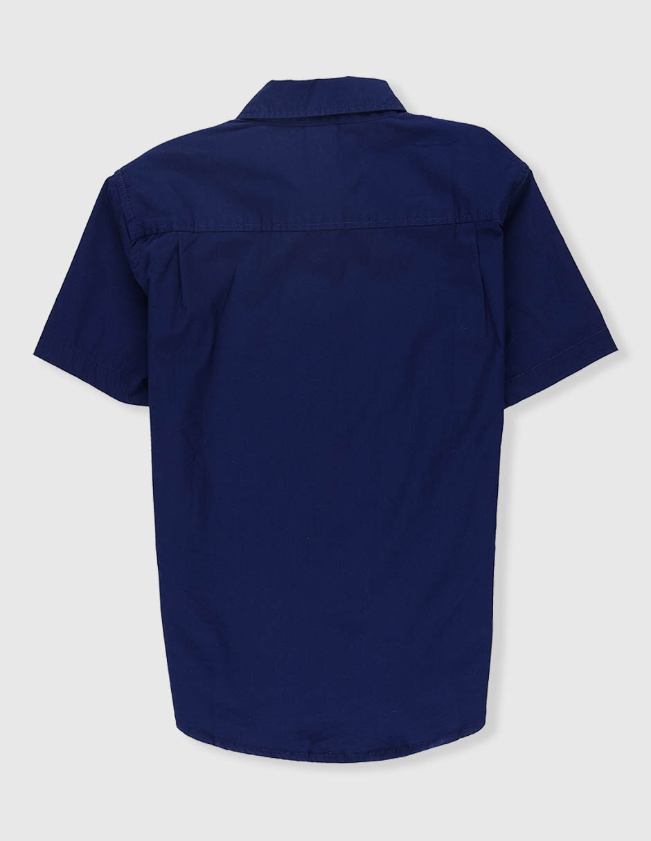 Camisa casual moda de algodón manga corta para niño 2
