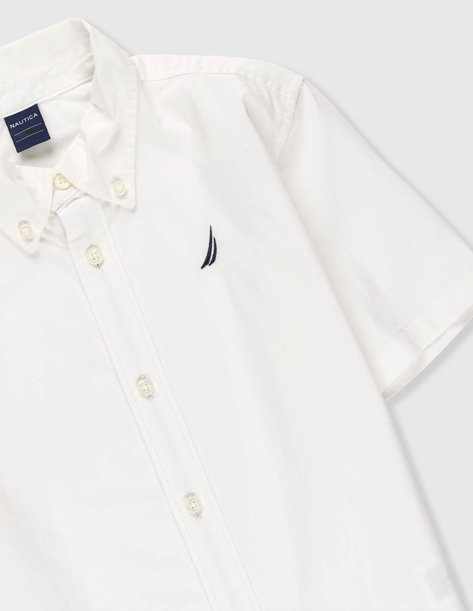 Camisa casual moda "de" algodón "manga" corta "para" niños grandes niño 3