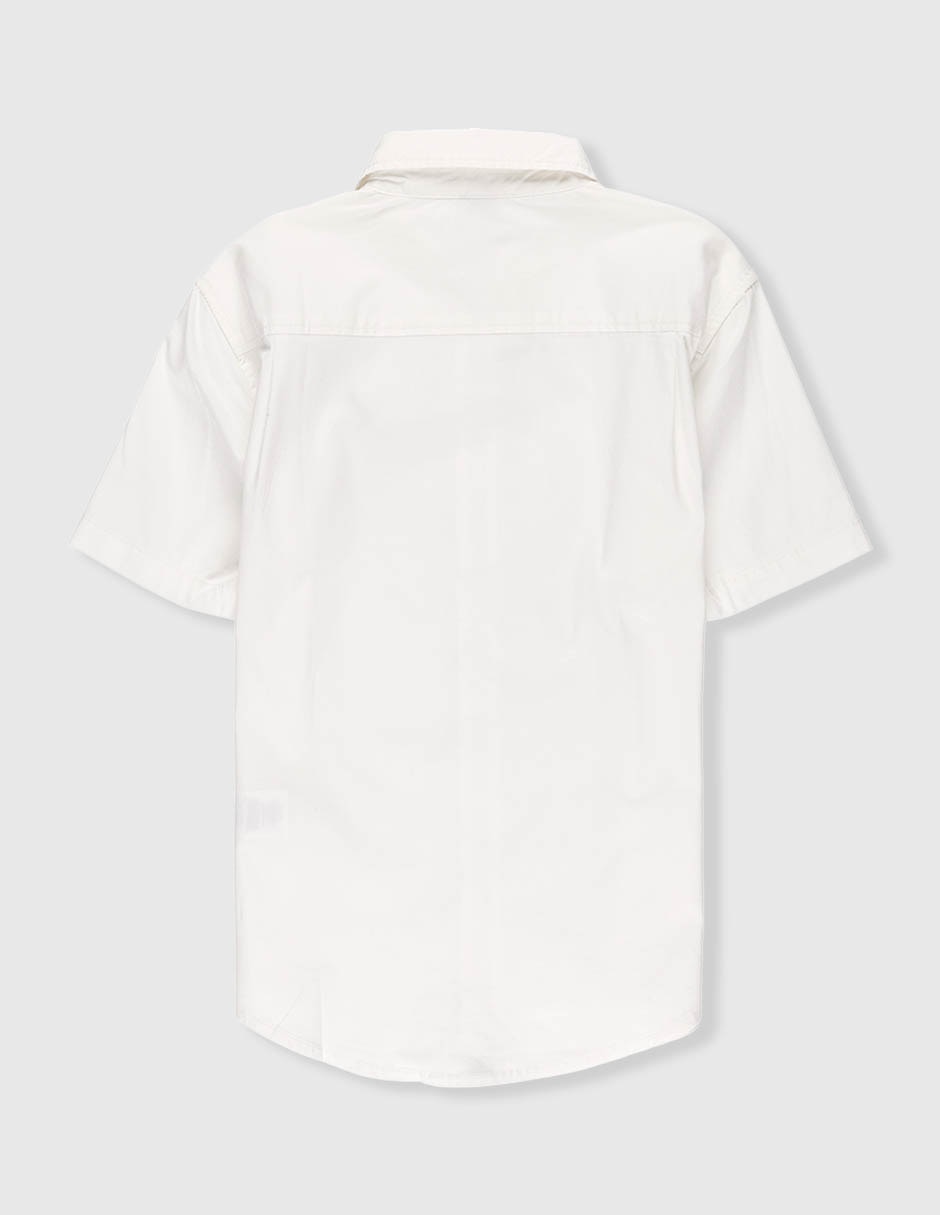 Camisa casual moda de algodón manga corta para niño 2