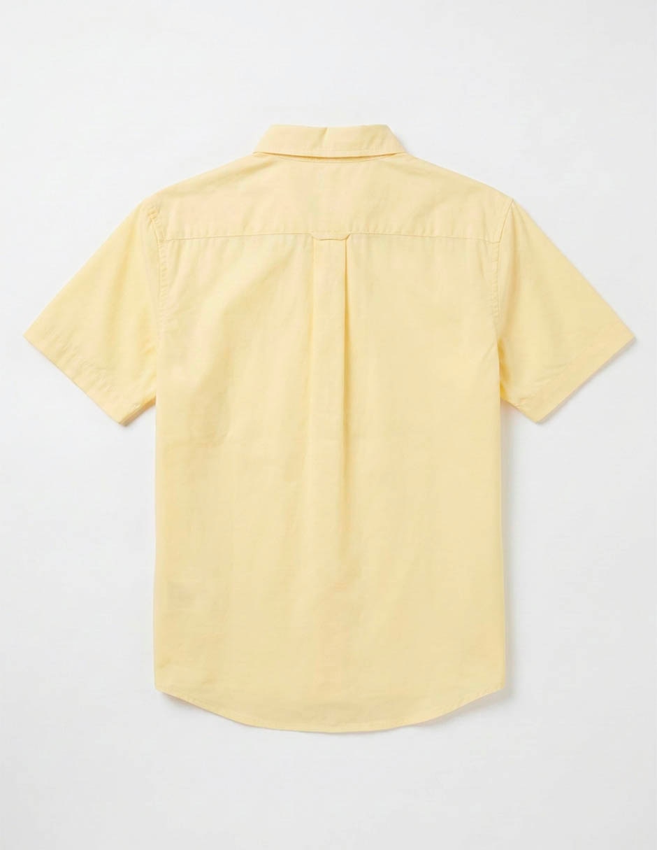Camisa casual nautica de algodón manga corta para niño