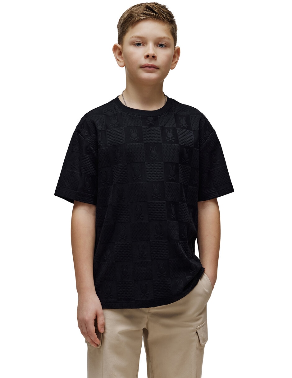 Playera dustin manga corta para niño