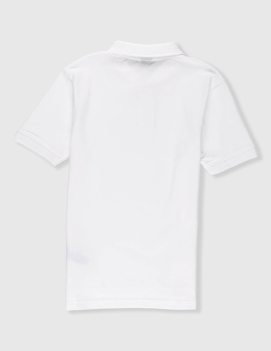 Playera tipo polo moda de algodón para niño 2