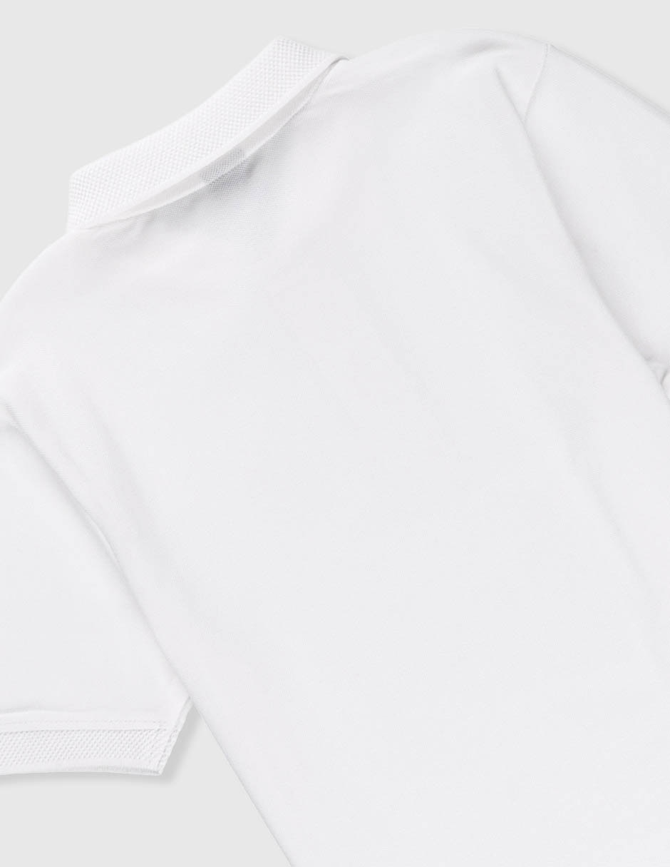 Playera tipo polo moda de algodón para niño 4
